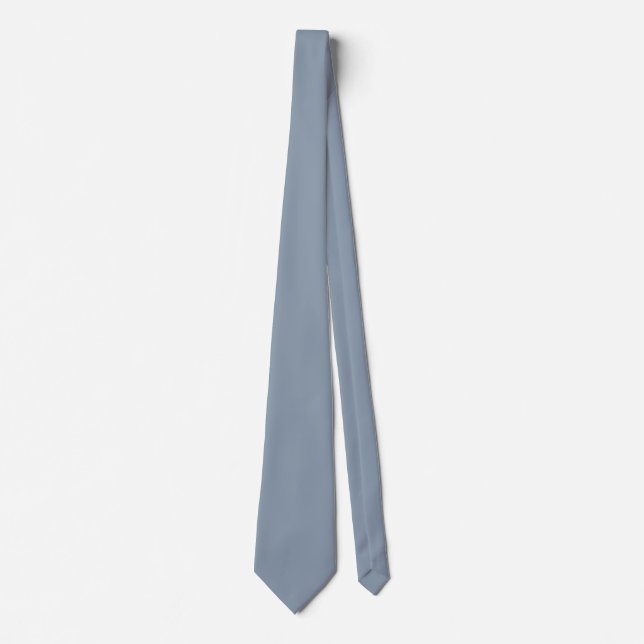 Dusty Blue 8C9DAD Colour - Option to Add Name Tie (Front)