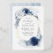 Dusty Blue and White Floral Botanical Wedding