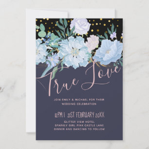 Dusty Blue Blush Pink Floral Wedding Budget