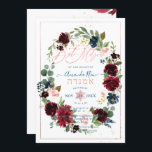 Dusty Blue Coral Watercolor Flowers Bat Mitzvah In Invitation<br><div class="desc">PixDezines Bat Mitzvah delicate bloom floral watercolor,  dusty blue and coral Peonies,  blush roses and and dusty blue Eucalyptus.  Accented with blush pink Star of David.  DIY for any event.  Our dynamic design allows you to edit all elements.  

Copyright © 2020 PixDezines™.   All rights reserved.</div>
