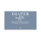 Dusty Blue Diaper Raffle Enclosure Card