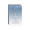 Dusty Blue dripping Glitter Wedding Invite