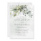 Dusty Blue Eucalyptus Greenery Succulent Wedding