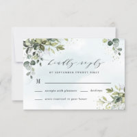 Dusty Blue Eucalyptus Greenery Succulent Wedding