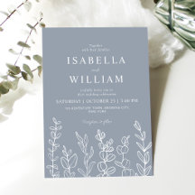 Dusty Blue Eucalyptus Leaves Wedding