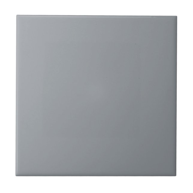 Dusty Blue Gray Square Kitchen and Bathroom Ceramic Tile (Front)
