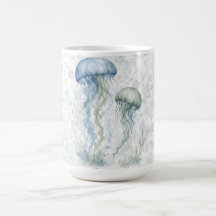 Dusty Blue Jellyfish Boy Baby Shower