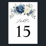 Dusty Blue Navy Champagne Ivory Floral Wedding Table Number<br><div class="desc">Dusty blue floral wedding table numbers featuring elegant bouquet of navy blue, royal blue , white , gold, champagne ivory, blush colour rose , ranunculus flower buds and sage green eucalyptus leaves and elegant watercolor bouquet. Please contact me for any help in customisation or if you need any other product...</div>