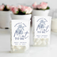 Dusty Blue Perfect Pear "Mint to Be" Wedding Favou