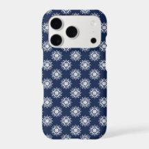 Dusty Blue Snowflake Winter Charm