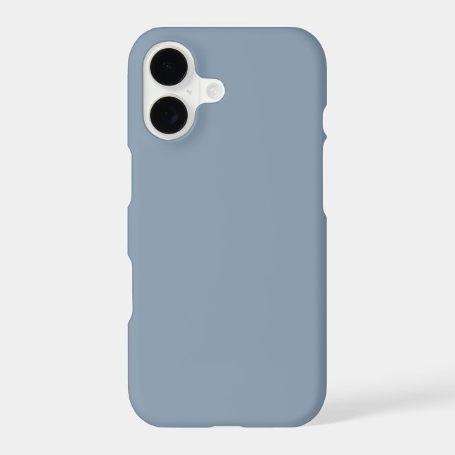Dusty Blue Solid Colour (Back)