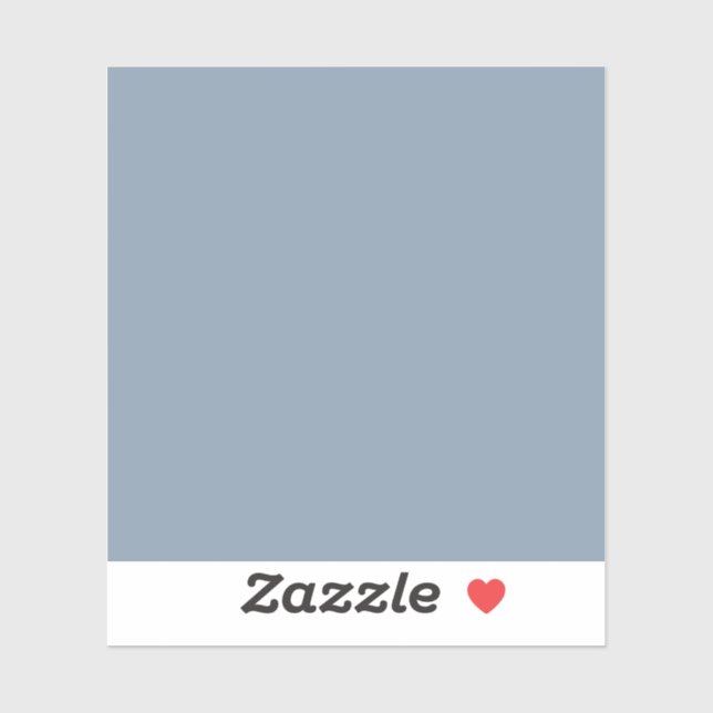 Dusty Blue Solid Colour (Sheet)