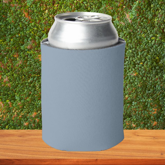 Dusty Blue Solid Colour Can Cooler (Creator Uploaded)