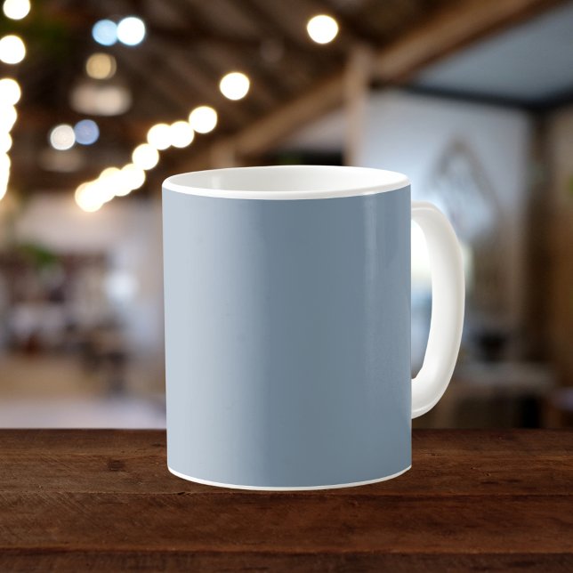 Dusty Blue Solid Colour Coffee Mug (Creator Uploaded)