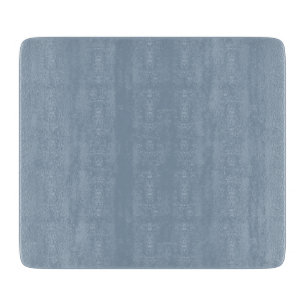 Dusty Blue Solid Colour Cutting Board