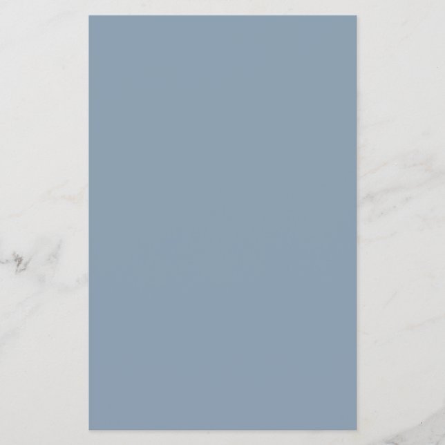Dusty Blue Solid Colour Flyer (Front)