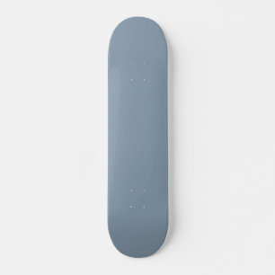 Dusty Blue Solid Colour Skateboard