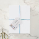 Dusty Blue Wildflower Bridal Shower No Wrap Gift Tags<br><div class="desc">Looking for a modern and elegant bridal shower gift tag? Look no further than this stunning Elegant Dusty Blue Watercolor Wildflower Bridal Shower No Wrap Gift Tags. Enclose this gift tag with your invitations for your guests to attach to their gifts. Featuring gorgeous watercolor floral artwork in shades of warm...</div>