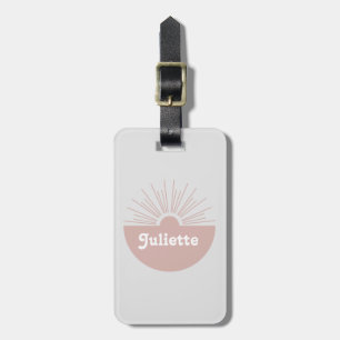 Dusty Blush Luggage Tag