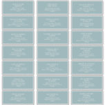 Dusty Boho | Blue Guest Address Labels<br><div class="desc">These Dusty Boho | Blue guest address labels are perfect for your colourful rustic boho wedding. Its simple, unique modern design accompanied by a contemporary minimalist script and dusty blue colour palette gives this product a classic chic bohemian feel. Keep it as is, or choose to personalise it with artwork...</div>