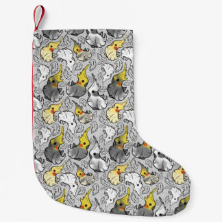 Dusty Cockatiels Christmas Stocking