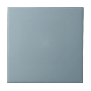 Dusty Cornflower Blue Solid Colour Ceramic Tile