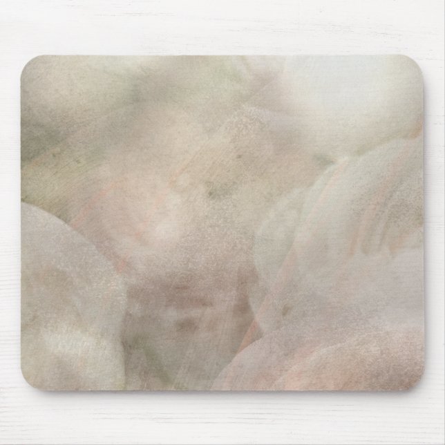 Dusty ethereal hazy mercury glass subtle texture mouse pad (Front)