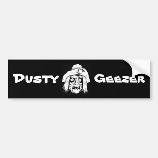 Dusty Geezer Bumper sticker