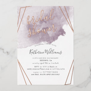 Dusty Gold and Mauve Bridal Shower