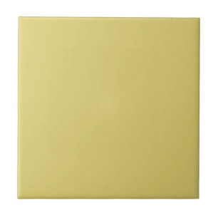 Dusty Golden Yellow Color Ceramic Tile