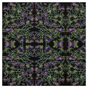 Dusty Green Columbine Fabric