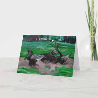 Dusty Horse Blank Note Card