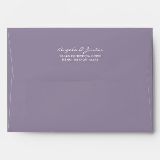 Dusty Lavender Envelope