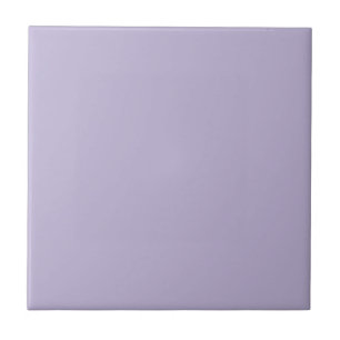 Dusty Lavender Solid Color Ceramic Tile