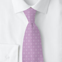 Dusty Lilac Tribal Motif