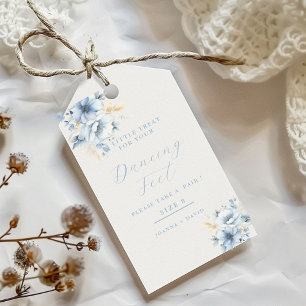 Dusty little Treat for dancing feet Wedding Sign Gift Tags