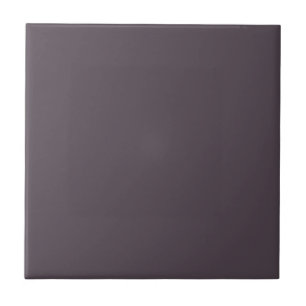 Dusty Midnight Purple Color Ceramic Tile