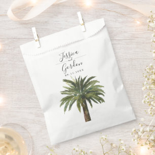 Dusty Palm Favour Bag