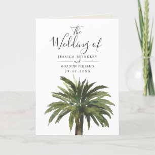 Dusty Palms   Folded Program