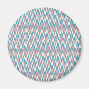 Dusty Pink and Blue iKat Magnet