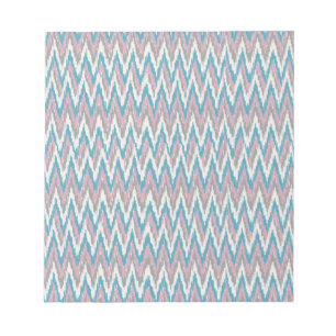Dusty Pink and Blue  iKat Notepad
