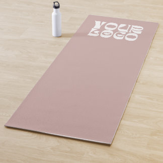 Dusty Pink Custom Logo Promotional Business Yoga Mat
