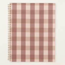 Dusty Pink Gingham Chequered