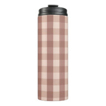 Dusty Pink Gingham Chequered