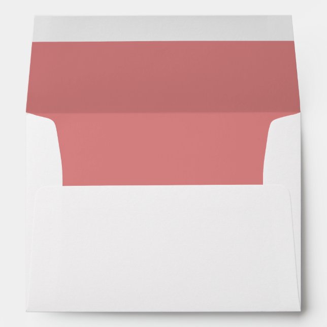 Dusty Pink MOD Envelope (Back (Bottom))