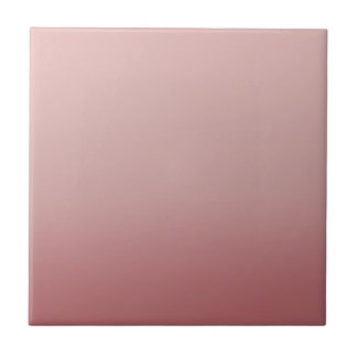 Dusty Pink Ombre Ceramic Tile