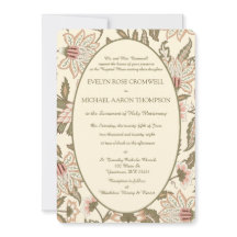 Dusty Pink Sage Green Vintage Catholic Wedding