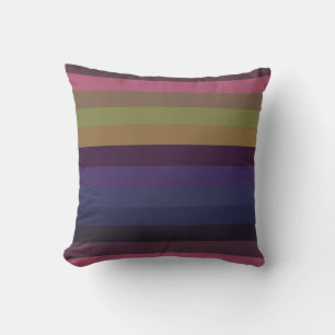 Dusty Pink & Sage Muted Pastels Cushion