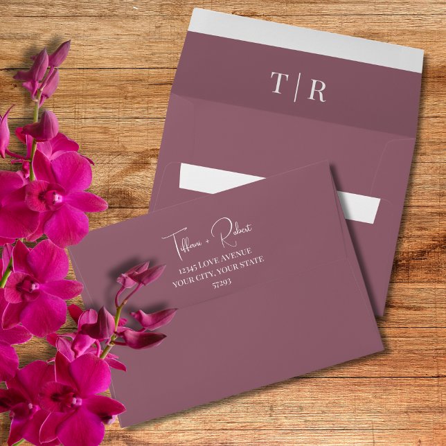 Dusty Pink Wedding  Envelope (Creator Uploaded)