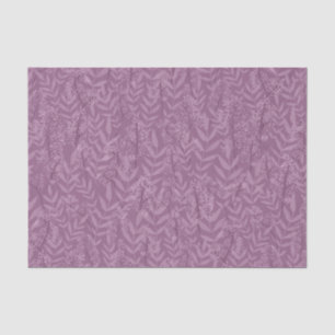Dusty Plum Purple Wedding  Botanical Tissue Paper
